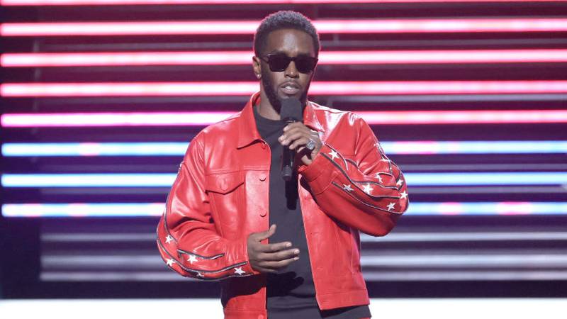 LAS VEGAS, NEVADA - MAY 15: Host Sean 'Diddy' Combs speaks onstage during the 2022 Billboard Music Awards at MGM Grand Garden Arena on May 15, 2022 in Las Vegas, Nevada. (Photo by Amy Sussman/Getty Images for MRC)